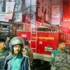 তোপখানা রোডের উদীচীর কার্যালয়ে আগুন