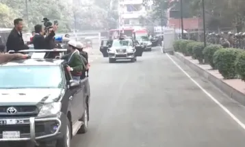 সংসদের দক্ষিণ প্লাজায় পৌঁছেছে খালেদা জিয়ার মরদেহ