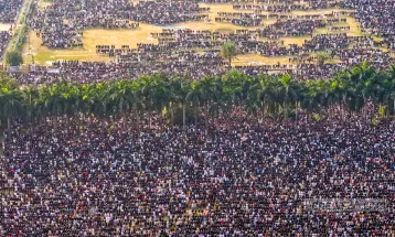 দেশে এমন জানাজা আগে দেখেনি কেউ